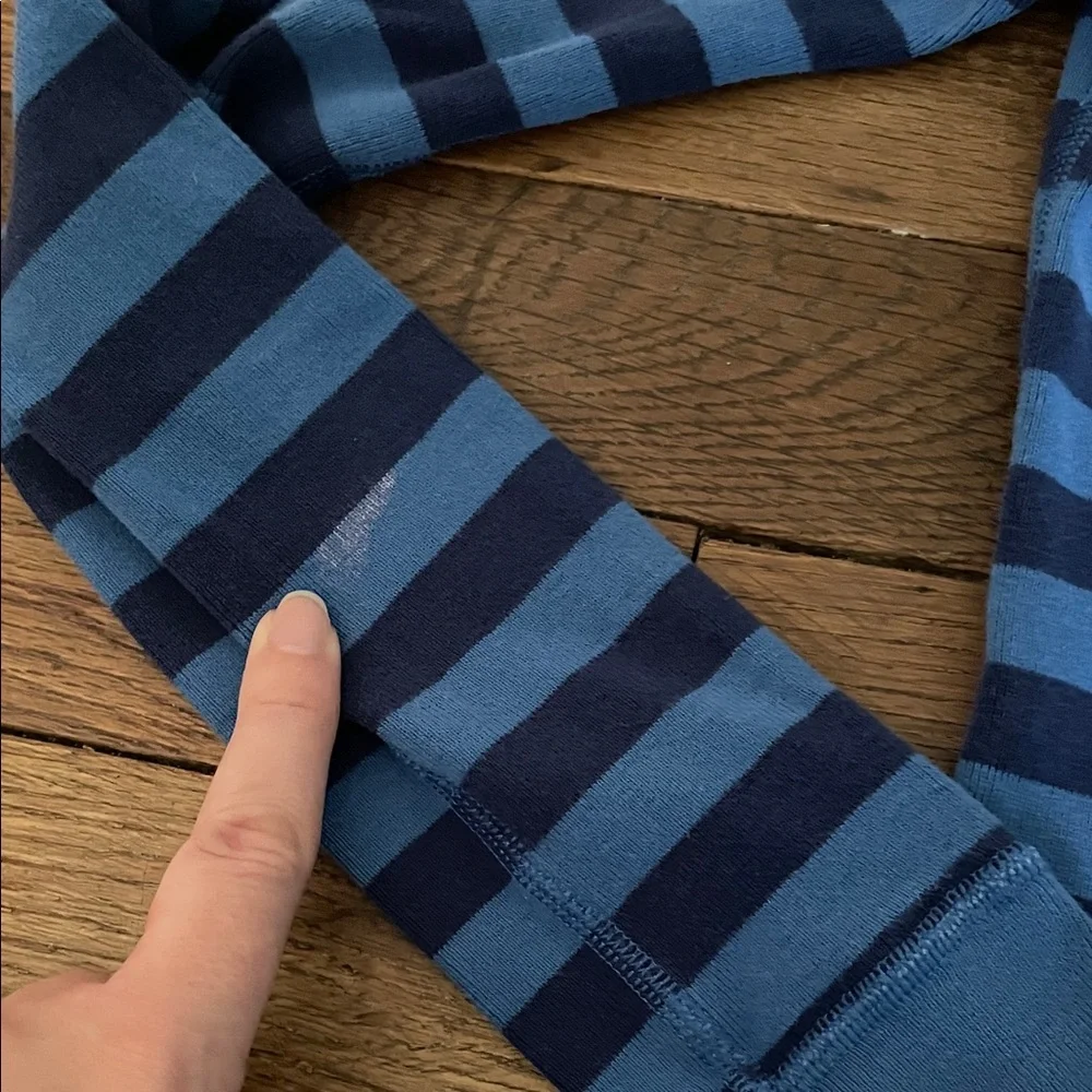 Hanna Andersson Blue Striped Kids Pajamas